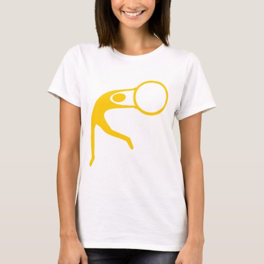 Rhythmic Gymnastic Figuur - Amber T-shirt (Voorkant)