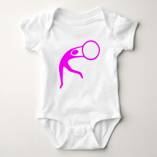 Rhythmic Gymnastic Figuur — Magenta Romper