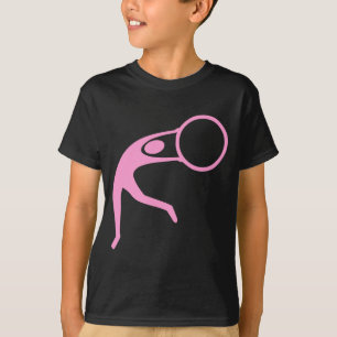 Rhythmic Gymnastic Figuur - Roze T-shirt
