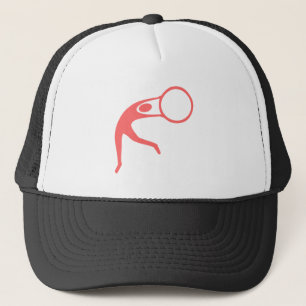 Rhythmic Gymnastic Figuur - Tropisch Roze Trucker Pet