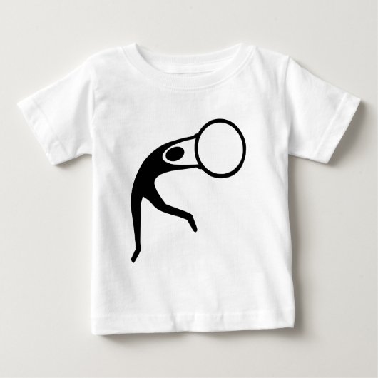 Rhythmic Gymnastic Figuur - Zwart (Voorkant)