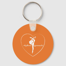Rhythmic gymnastic love sleutelhanger