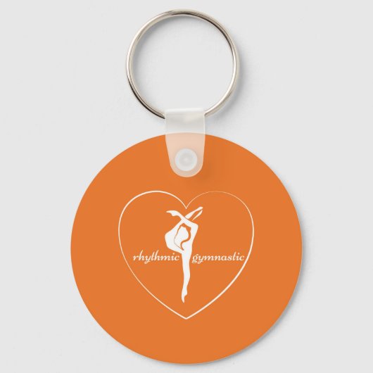 Rhythmic gymnastic love sleutelhanger (Voorkant)