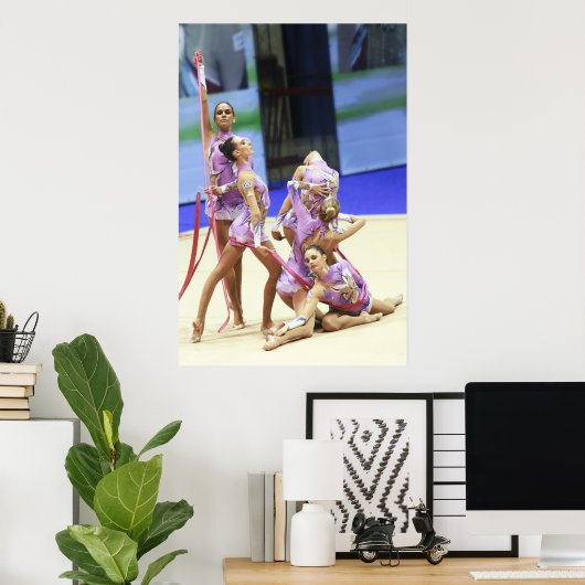Rhythmic Gymnastic Poster (Thuiskantoor)