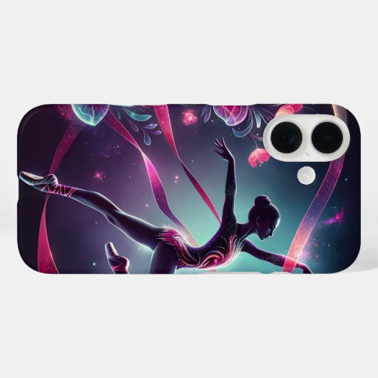 Rhythmic Gymnastics 1 of 2 iPhone case (Achterkant (horizontaal))