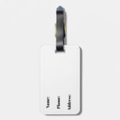 Rhythmic Gymnastics bagagelabels (Achterkant verticaal)