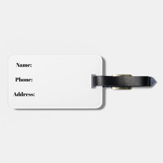 Rhythmic Gymnastics bagagelabels (Achterkant horizontaal)