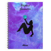 Rhythmic Gymnastics Ball Routine Galaxy Notitieboe Notitieboek (Voorkant)