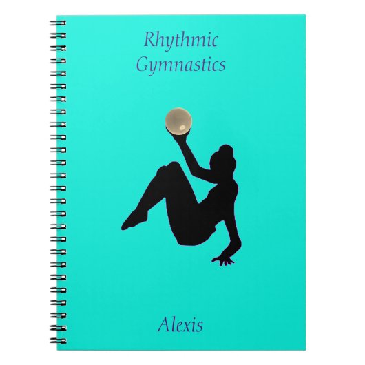 Rhythmic Gymnastics Ball Routine Notitieboek (Voorkant)