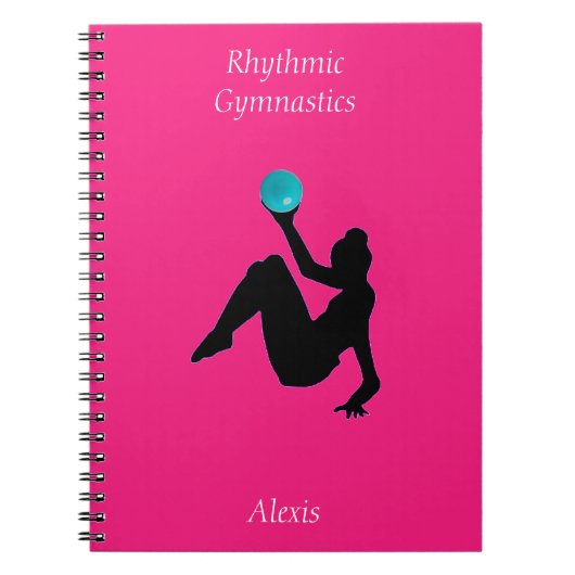Rhythmic Gymnastics Ball Routine Notitieboek (Voorkant)