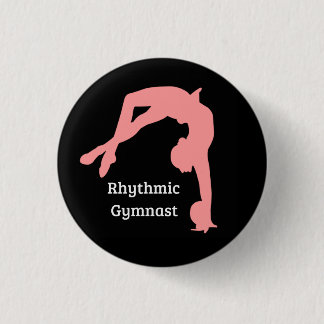 Rhythmic Gymnastics button pin gymnast giften"