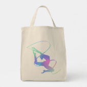 Rhythmic Gymnastics Canvas tas - Artistic Gymnast (Achterkant)