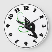Rhythmic Gymnastics Clock Grote Klok (Voorkant)