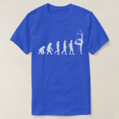 Rhythmic Gymnastics Clubs Gymnast Evolution Funny T-shirt (Design voorkant)