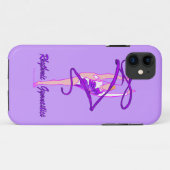 Rhythmic Gymnastics Flower Ribbon iPhone 5 Hoesje (Achterkant (horizontaal))