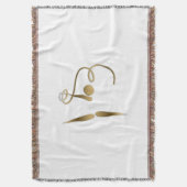 Rhythmic Gymnastics for Gymnasts Athletes Deken (Voorkant Verticaal)