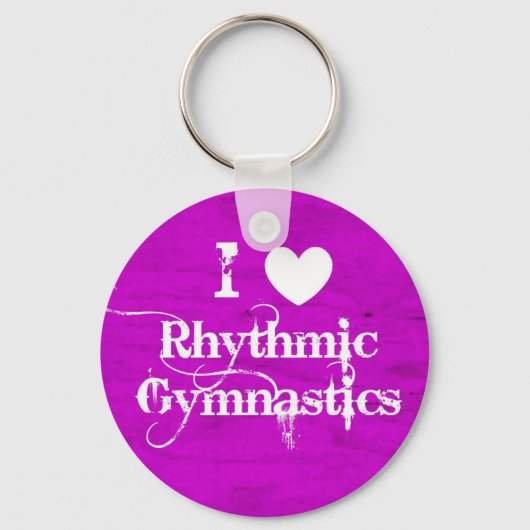 Rhythmic Gymnastics giften en accessoires Sleutelhanger (Voorkant)