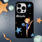 Rhythmic Gymnastics Girl met Ball Typografie Case-Mate iPhone Case