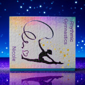 Rhythmic Gymnastics Girls Ribbon Puzzle Legpuzzel