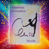 Rhythmic Gymnastics Girls Ribbon Puzzle Legpuzzel