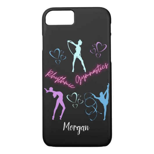 Rhythmic Gymnastics Hoop, Ribbon and Ball Case-Mate iPhone Case (Achterkant)