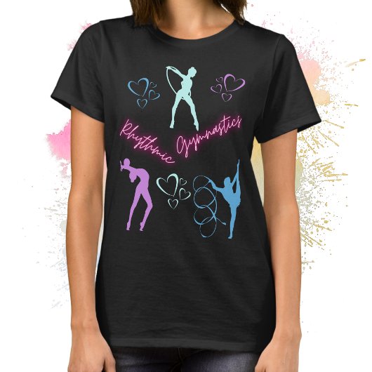 Rhythmic Gymnastics Hoop, Ribbon and Ball T-shirt