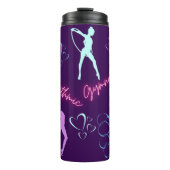 Rhythmic Gymnastics Hoop, Ribbon and Ball Thermosbeker (Voorkant)