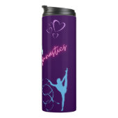 Rhythmic Gymnastics Hoop, Ribbon and Ball Thermosbeker (Geroteerd rechts)