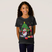 Rhythmic Gymnastics kerstfeestmaal T-shirt (Voorkant volledig)