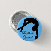 Rhythmic Gymnastics-knoppen "gymnast-cadeaus" Ronde Button 3,2 Cm (Voorkant /achterkant)