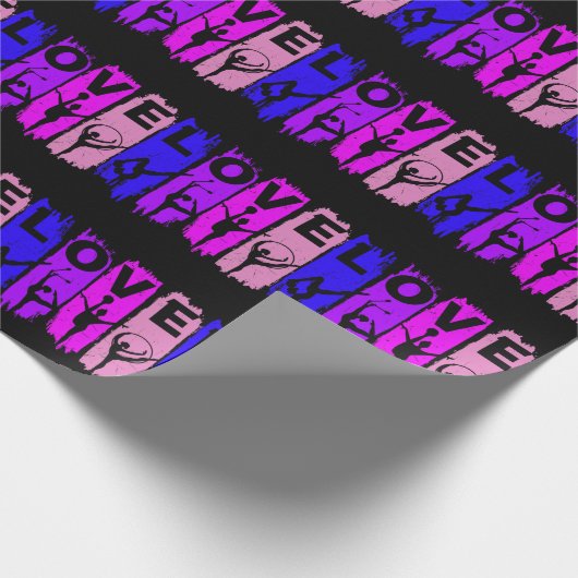 Rhythmic Gymnastics Love Cadeaupapier (Hoek)