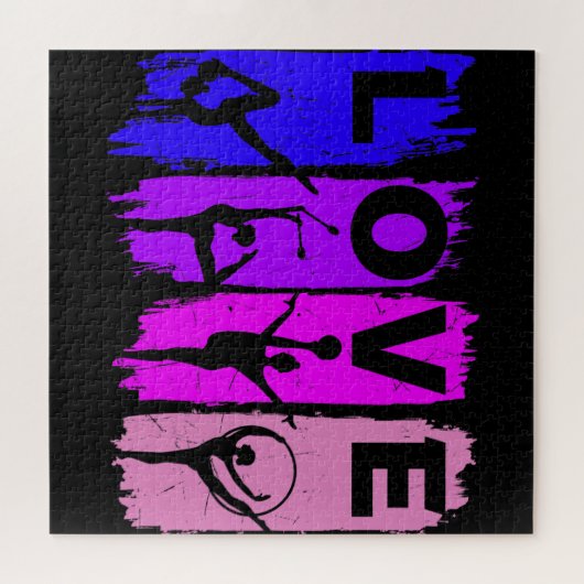 Rhythmic Gymnastics Love Legpuzzel (Horizontaal)