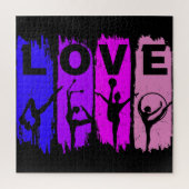 Rhythmic Gymnastics Love Legpuzzel (Verticaal)