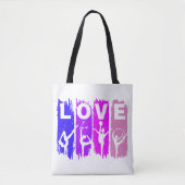 Rhythmic Gymnastics Love Tote Bag (Voorkant)
