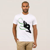 Rhythmic Gymnastics Mannen T-shirt (Voorkant volledig)