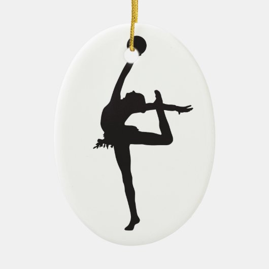 Rhythmic Gymnastics Ornament (Voorkant)