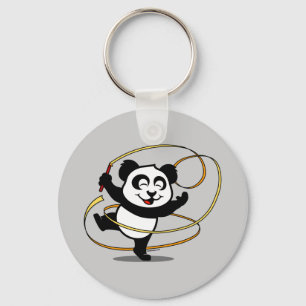 Rhythmic Gymnastics Panda Sleutelhanger