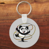 Rhythmic Gymnastics Panda Sleutelhanger (Voorkant)