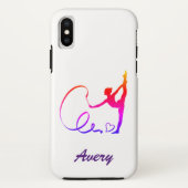 Rhythmic Gymnastics Rainbow Case-Mate iPhone Case (Achterkant)