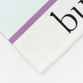 Rhythmic Gymnastics reflecteert me, mezelf en ik Fleece Deken (Hoek)