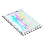 Rhythmic Gymnastics reflecteert me, mezelf en ik Notitieboek (Rechterzijde)