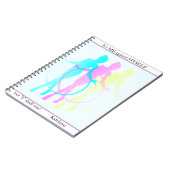 Rhythmic Gymnastics reflecteert me, mezelf en ik Notitieboek (Linkerzijde)