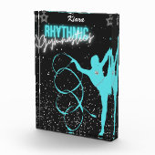 Rhythmic Gymnastics Ribbon and Stars Fotoblokken (Rechts)