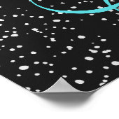 Rhythmic Gymnastics Ribbon and Stars Poster (Hoek)