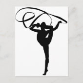 Rhythmic Gymnastics - Ribbon Briefkaart (Voorkant)