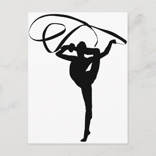 Rhythmic Gymnastics - Ribbon Briefkaart (Voorkant)