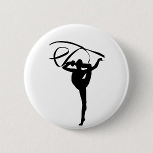 Rhythmic Gymnastics - Ribbon Ronde Button 5,7 Cm