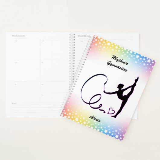 Rhythmic Gymnastics Ribbon Stars Planner (Display)