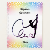 Rhythmic Gymnastics Ribbon Stars Planner (Voorkant)