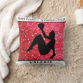 Rhythmic Gymnastics Sierkussen w / Gymnast Naam (Deken)